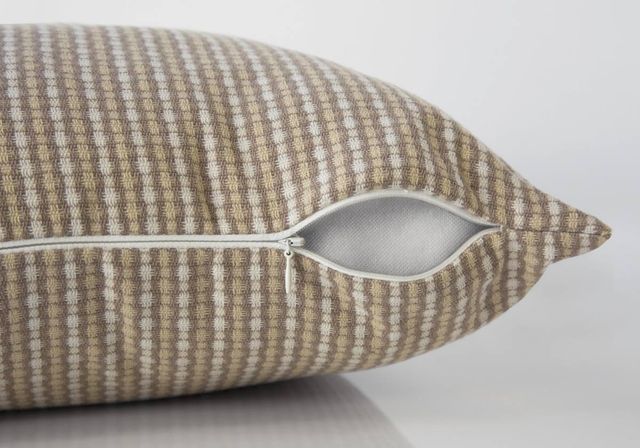 Monarch Specialties Inc. Dark/Light Taupe Pillow-1
