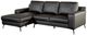 Furniture of America® Stordal Black Sectional with Left Chaise-0