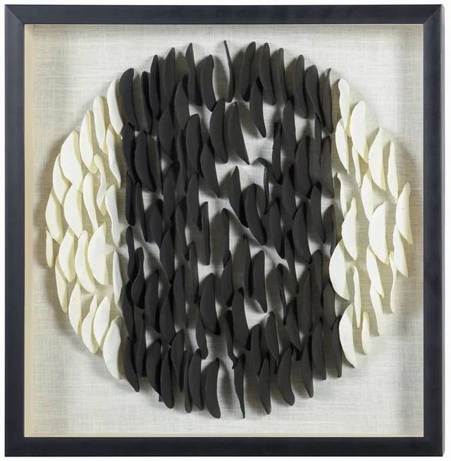 StyleCraft Circle Clay Wall Art-0