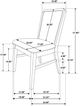 Coaster® Croyden Weathered Natural Dining Side Chair-4