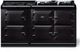 AGA™ eR7 160 Classic Cast Iron 63" Gloss Black Pro Style Dual Fuel Range-0