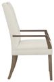Fairfield® Customizable Entree Dining Pull Tall Button Back Arm Chair-2