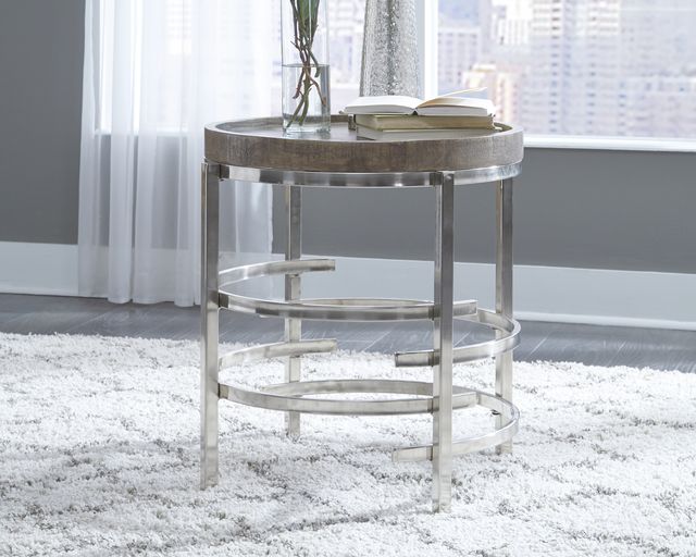 Signature Design by Ashley® Zinelli 2-Piece Gray Living Room Table Set-2