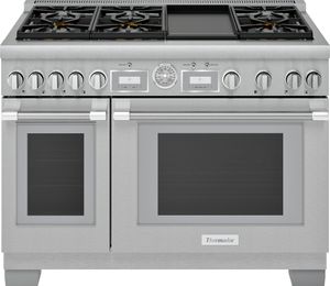 Thermador® Pro Harmony® 48" Stainless Steel Pro Style Dual Fuel Natural Gas Range