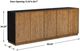 Uttermost® Kelvin Warm Natural 5-Door Wood Media Console-1