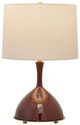 Uttermost® Colette Burgundy Table Lamp-0