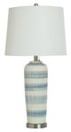 StyleCraft Blue/Ivory Table Lamp-0