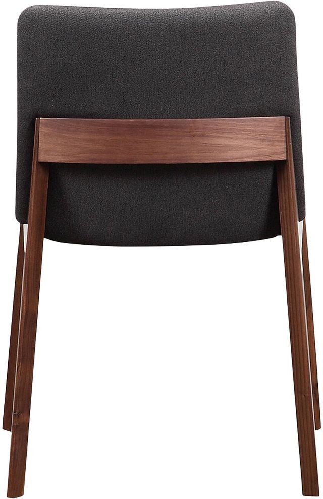 Moe's Home Collection Deco 2-Piece Dark Grey Dining Chair Set-2