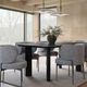 TOV Furniture Maureen Gray Dining Chair-1