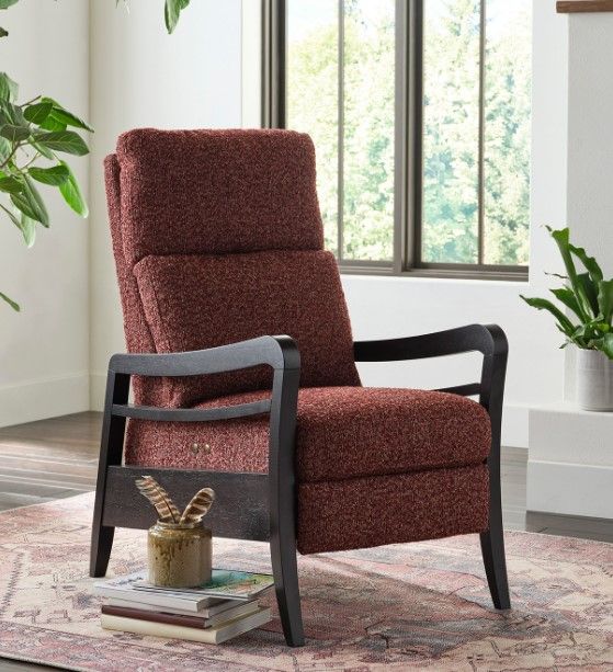 Best® Home Furnishings Customizable Field & Stream Home Ryberson Power High Leg Recliner with Espresso Legs-4