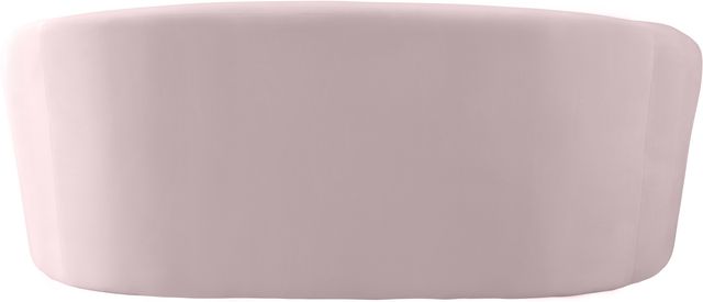 Meridian Furniture Riley Pink Velvet Loveseat-2