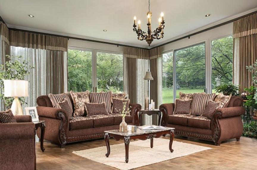 Furniture of America Tabitha Loveseat - Thumbnail 3