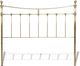 Leggett & Platt® Leighton Glazed Brass Queen Headboard-0