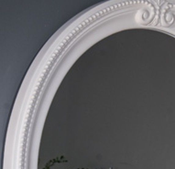 Signature Design by Ashley® Kozlani Matte White Mirror-1