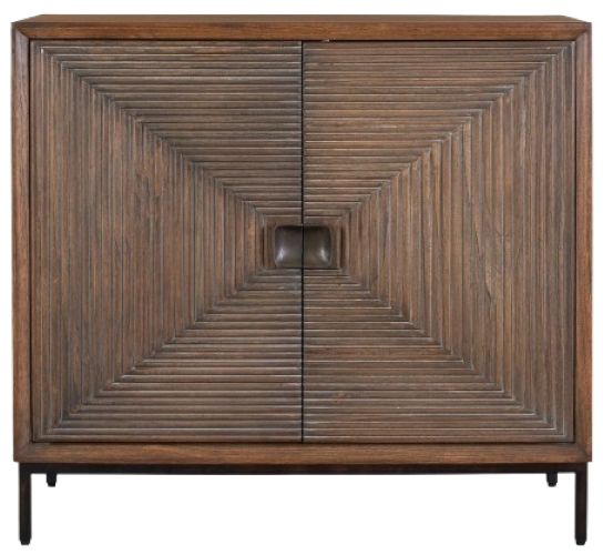 Uttermost® Bottom Line Brown 2-Door Cabinet-3