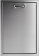 LYNX® Professional Classic 20" Stainless Steel Outdoor Trash and Recycle Center-0