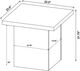 Coaster® Devar Distressed Pine End Table-2