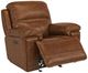 Flexsteel® Fenwick Brown Power Gliding Recliner with Power Headrest-1