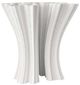 Currey & Company White Godet Vase-5