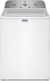 Maytag® 4.8 Cu. Ft. White Agitator Top Load Washer