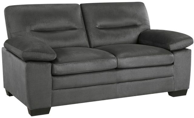 Homelegance® Keighly Dark Gray Loveseat-0