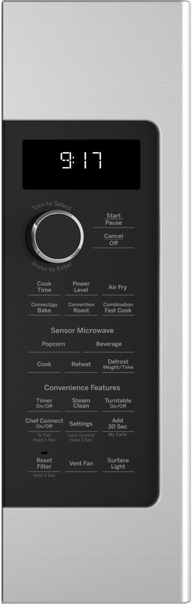 GE Profile™ 1.7 Cu. Ft. Stainless Steel Over The Range Microwave-2