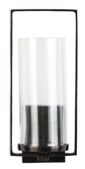 Deco Marche Black Geometric Rectangular Minimalistic Wall Sconce-0