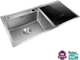 FOTILE 36" Stainless Steel 2-In-1 In-Sink Dishwasher-1