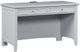 Vaughan-Bassett Bonanza Gray Laptop/Tablet Desk with Charging Station-0