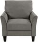 Homelegance® Aliana Brownish Gray Accent Chair-2