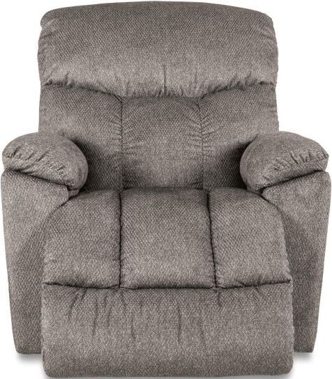 La-Z-Boy® Morrison Silver Power Rocking Recliner with Adjustable Headrest & Wireless Remote.-0