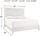 Signature Design by Ashley® Paxberry Whitewash King Panel Bed-4