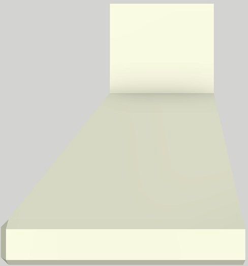 Vent-A-Hood® Premier Magic Lung® 60" Biscuit Wall Mounted Range Hood-2