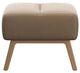 Stressless® by Ekornes® Stella Beige Ottoman with Wood Base-2