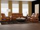 Alan Saddle Power Leather Loveseat-2