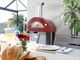 Alfa Moderno 2 Pizze 38" Ruby Red Natural Gas Pizza Oven-2
