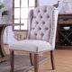 Furniture of America® Gianna 7-Piece Ivory & Rustic Pine Dining Set-3