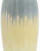 A & B Home Blue/Yellow Vase-2
