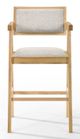 VIG Furniture Modrest Fern 2-Piece Beige Counter Stool Set-2