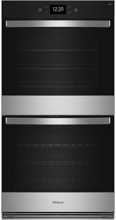 Whirlpool® 27" Fingerprint Resistant Stainless Steel Double Electric Wall Oven