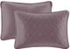 Olliix by Madison Park Purple Queen Quebec Reversible Bedspread Set-1