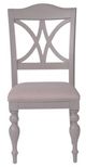 Liberty Furniture Summer House Dove Grey Slat Back Side Chair-1