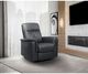 Mazin Furniture Bristow Dark Grey Power Glider Recliner-3