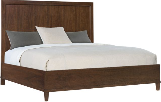 Hooker® Furniture Archives Classic Walnut King Panel Bed-0