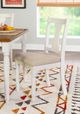 Powell® Willow Light Tan/Vanilla White Side Chair-1