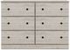 Perdue Woodworks 16,000 Essential Gray Drawer Dresser-1