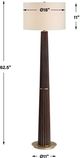 Uttermost® Forage Dark Oak Floor Lamp-2