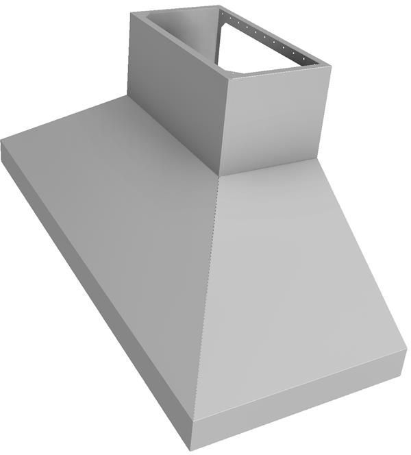 Vent-A-Hood® 66" Stainless Steel Euro-Style Wall Mount Range Hood-1