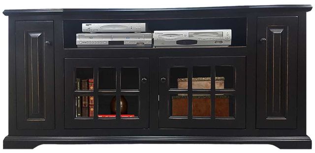American Heartland Manufacturing Poplar 32" Curve TV Stand-1