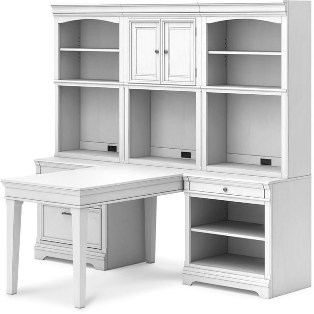 Signature Design by Ashley® Kanwyn Whitewash Bookcase Set-3